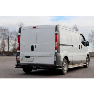 Zadnja zaščitna cev AK003-Plus-2 Black (nerjaveče jeklo) fotografija 1