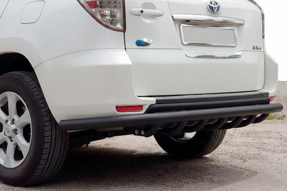 Toyota Rav 4 2006–2013 Zadnja zaščitna cev AK005-15 Black (samo za EV, 2 kosa, nerjavno jeklo) Image
