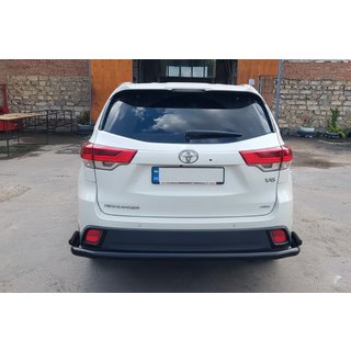 Zadnji zaščitni lok AK005-2 Black (2 kosa, nerjaveče jeklo) fotografija 4