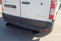 Renault Master 2011–2023 Zadnja stopnica Black (nerjavno jeklo) fotografija 3