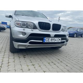 Sprednji lip spojler odbijača (2003-2006, za lakiranje) BMW X5 E53 1999–2006 fotografija 2