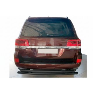 Zadnji zaščitni loki AK002-double Black (2 kos, nerjaveče jeklo) Toyota Land Cruiser 200 2007–2021 fotografija 2