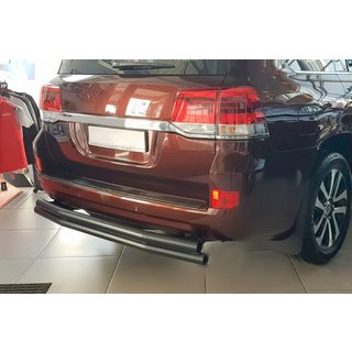 Zadnji zaščitni loki AK002-double Black (2 kos, nerjaveče jeklo) Toyota Land Cruiser 200 2007–2021 fotografija 1