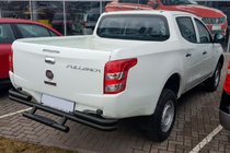 Fiat Fullback 2016– Zadnji zaščitni lok AK-Special Black (nerjaveče jeklo) fotografija 2