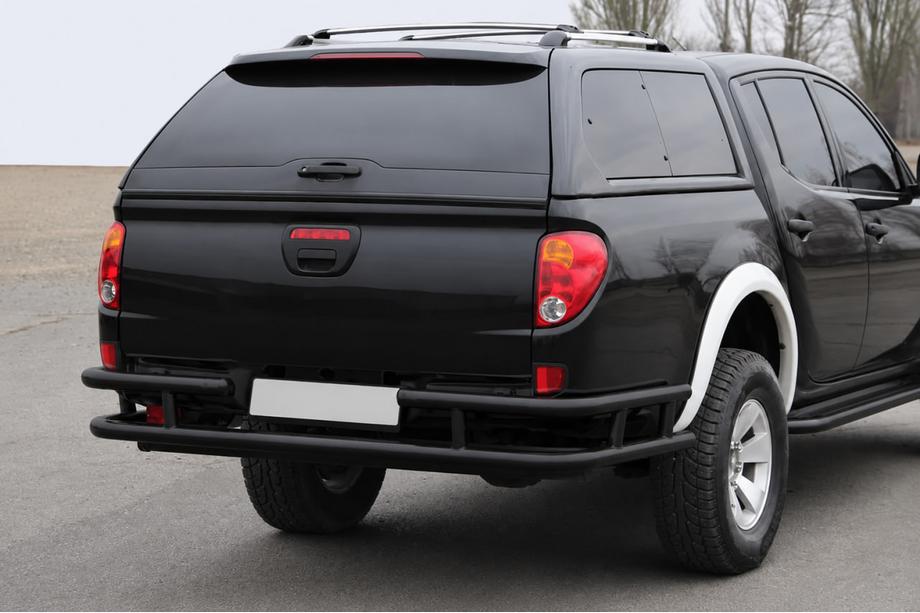 Mitsubishi L200 2006–2015 Zadnji zaščitni lok AK0022 Black (nerjaveče jeklo) Image