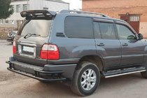 Lexus LX470 1998–2007 Zadnji zaščitni lok AK009-15 Black (nerjavno jeklo) fotografija 2