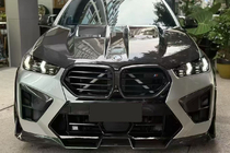 BMW X6 G06 2019–2027 Lip spojler sprednjega odbijača Lip SQ (za F96 2023+, karbon) fotografija 1