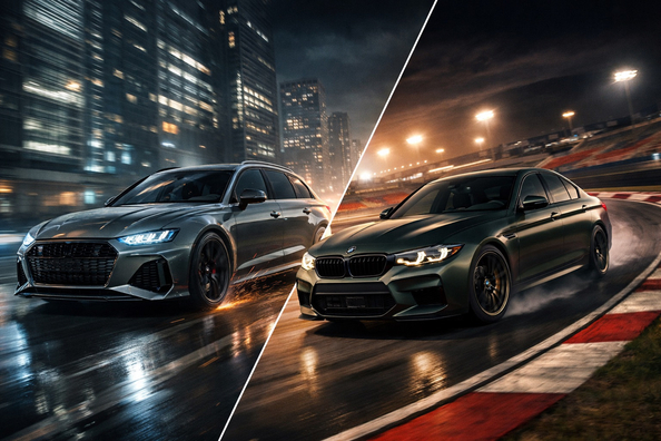 Audi RS6 proti BMW M5