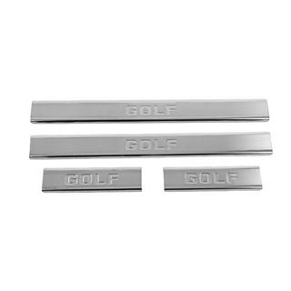Carmos zunanje letvice pragov (4 kosi, nerjavno jeklo) Volkswagen Golf 7/E-Golf 2012–2020 fotografija 1