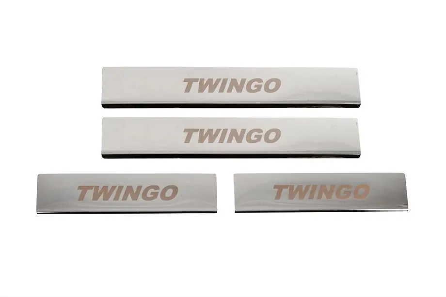 Renault Twingo 2007–2014 Carmos pragovne letve iz nerjavečega jekla Image