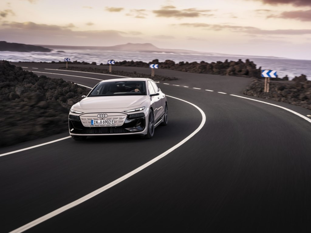 Audi A6 Sportback e-tron performance: Premijski električni liftback z velikim dosegom