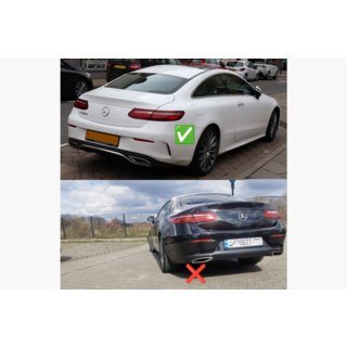 Zadnji difuzor Black z nastavki Chrome (AMG53 dizajn) fotografija 4