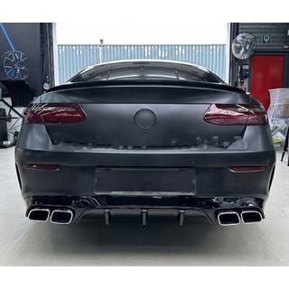 Zadnji difuzor Black z nastavki Chrome (AMG63 dizajn) fotografija 4