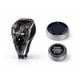 Komplet kristalnih notranjih elementov (izbirnik samodejnega menjalnika + gumbi) BMW serija 6 G32 2017– fotografija 4
