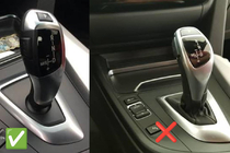 BMW serija 6 F12/F13/F06 2011–2018 Komplet kristalnih notranjih elementov (izbirnik samodejnega menjalnika + gumbi) fotografija 6