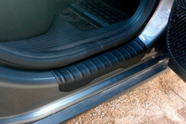 Renault Duster 2024– EuroCap notranje obloge pragov (mat, 4 kos, ABS) fotografija 2