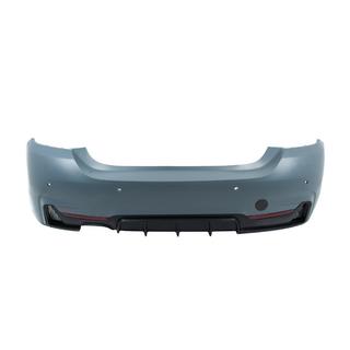 Zadnji odbijač z difuzorjem za dvojni izpuh na eni strani M-Sport BMW serija 4 F32/F33/F36 2012–2020 fotografija 1