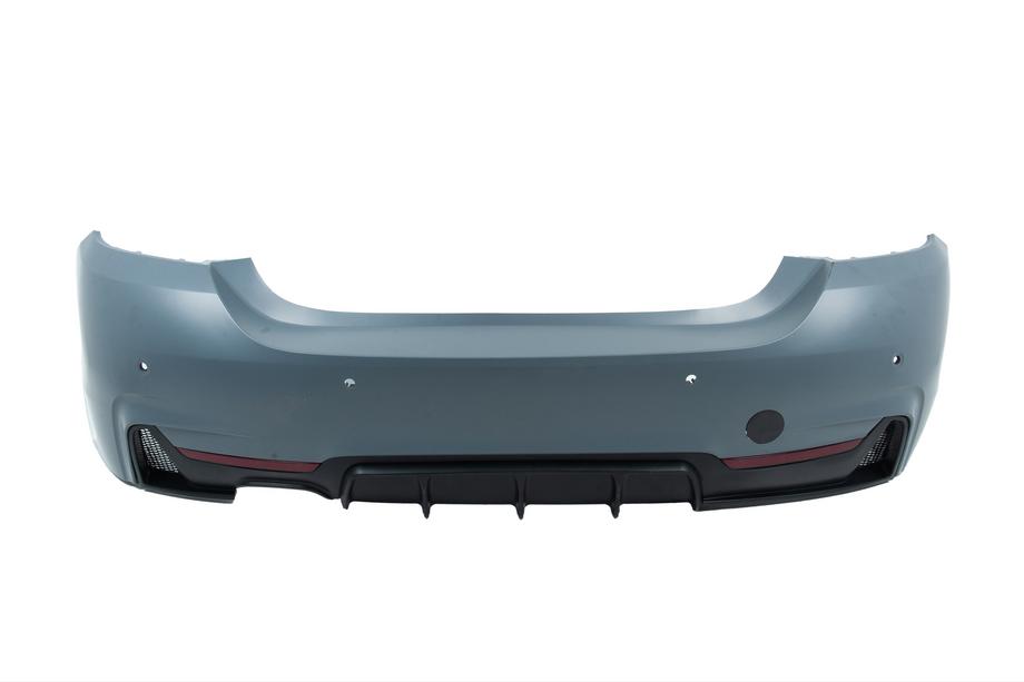BMW serija 4 F32/F33/F36 2012–2020 Zadnji odbijač z difuzorjem za dvojni izpuh na eni strani M-Sport Image