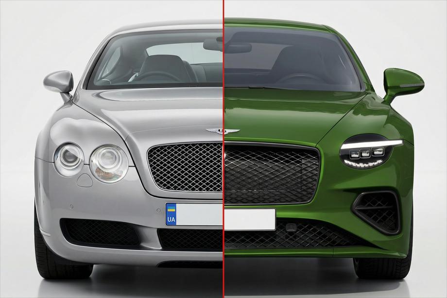 Bentley Continental GT 2003–2011 Restyling komplet v slogu 2025-Look Image