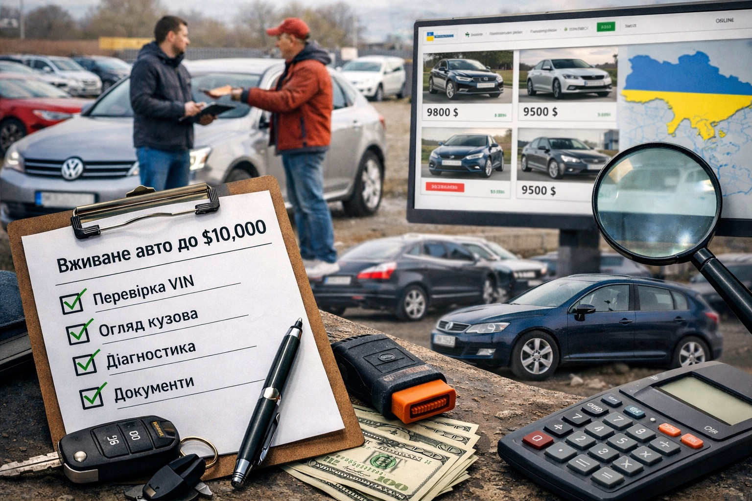 Rabljeni avti do $10,000: iskanje ohranjenega primerka v Ukrajini