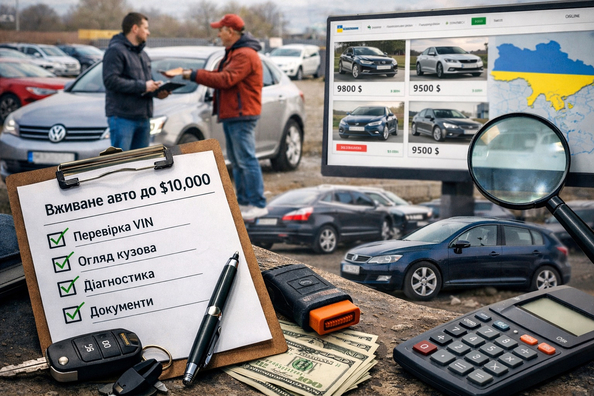Rabljeni avti do $10,000: iskanje ohranjenega primerka v Ukrajini