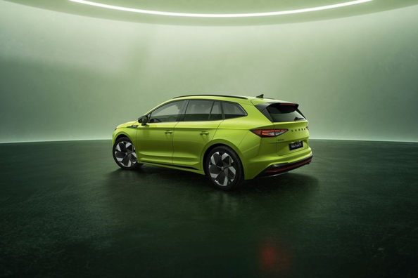 Test Skoda Enyaq RS: športni električni paradni model po prenovi 2025 Fotografija 4