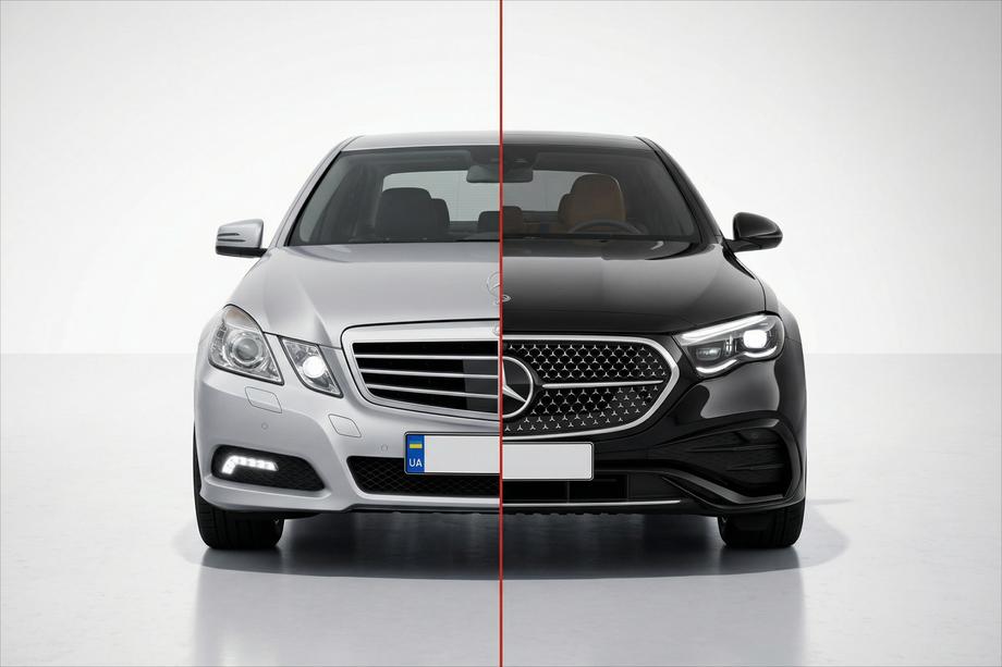Mercedes E-class W212 2009–2016 Facelift komplet za W214 AMG-Line Image