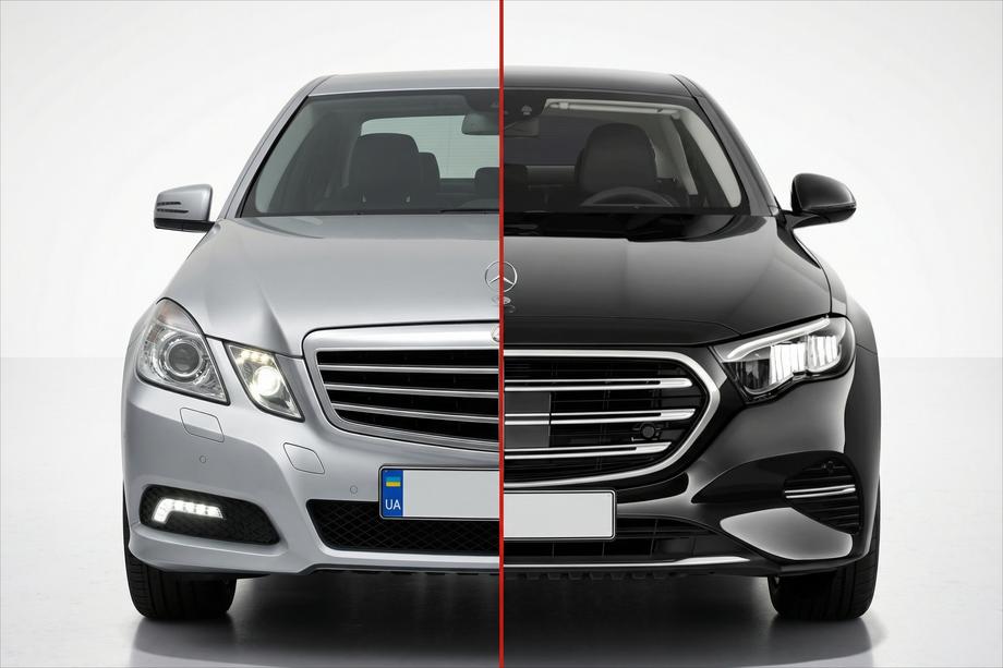 Mercedes E-class W212 2009–2016 Facelift komplet za W214 Exclusive Image