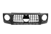 Mercedes G razred W463 1990–2018 Maska hladilnika z okvirji žarometov BRB 2018-style (za vozila z nameščenim facelift kompletom) fotografija 1