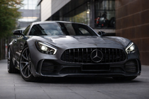 Mercedes AMG GT C190/R190 2014–2022 Sprednja maska GT Panamericana Black (2018+) fotografija 1