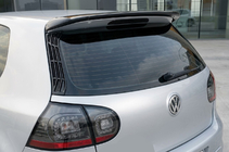 Volkswagen Golf 5 2003–2009 Spojler DPT (HB, črna visok sijaj) fotografija 1