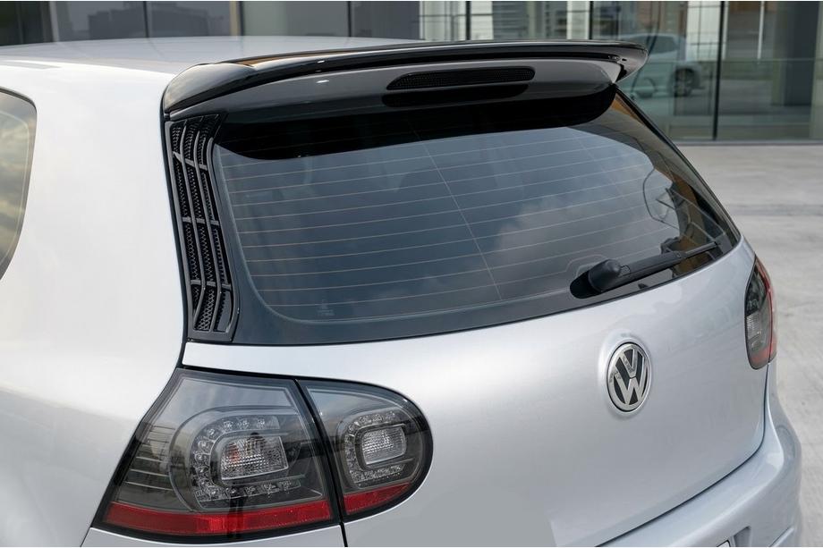 Volkswagen Golf 5 2003–2009 Spojler DPT (HB, črna visok sijaj) Image