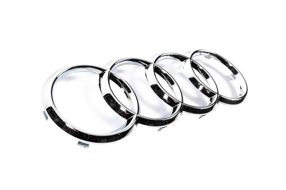 Audi Sprednja emblema Audi, kromirana (285 x 100 mm) Fotografija 3