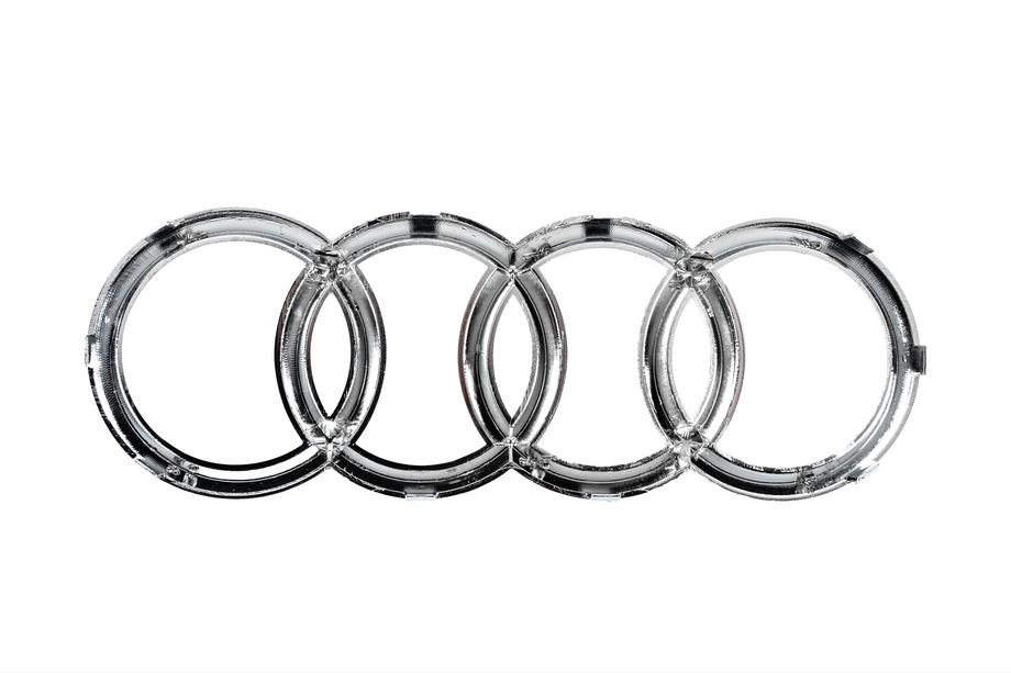 Audi Sprednja emblema Audi, kromirana (285 x 100 mm) Fotografija 4