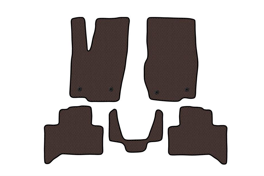 Lexus GX550 2023– Gumijasti tepihi Carsuit (Rjavi) Image