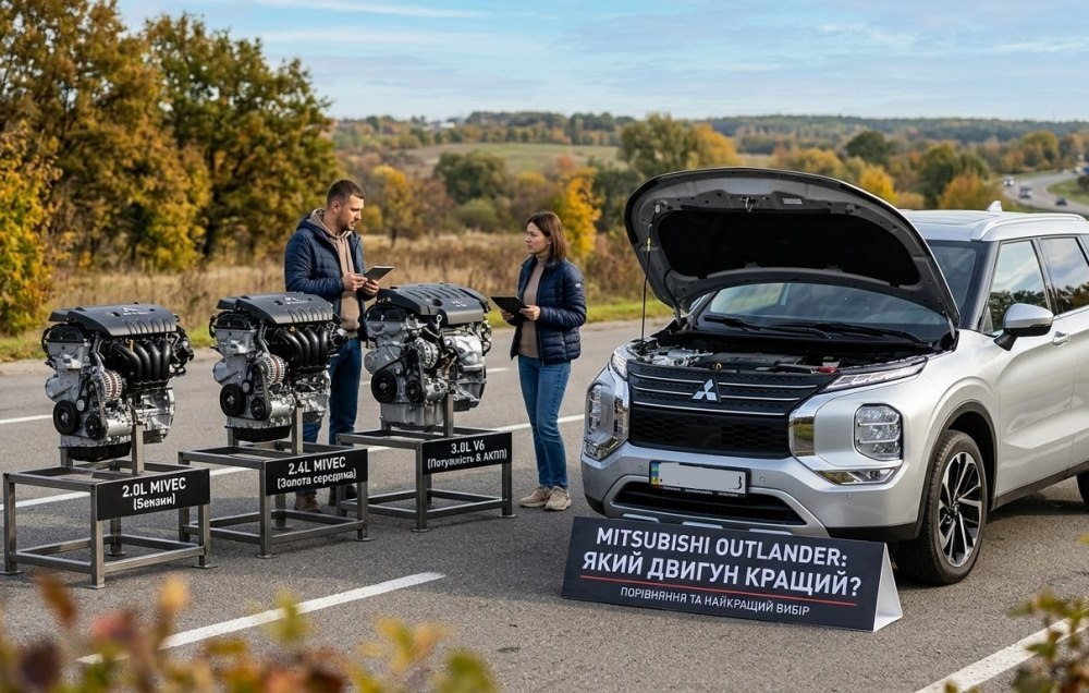 Mitsubishi Outlander: kateri motor je najboljši?