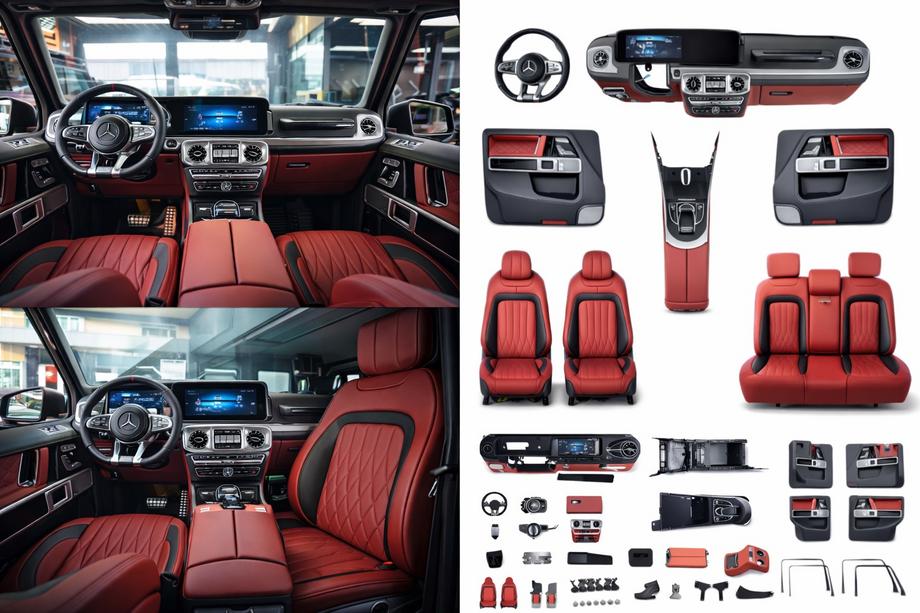 Mercedes G razred W463 1990–2018 Komplet za nadgradnjo notranjosti za W465 2026 Image