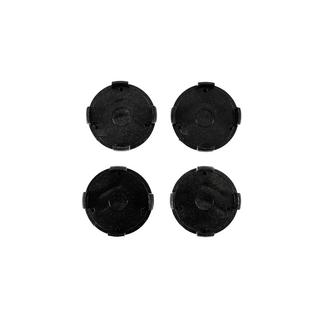 Sredinske kapice za platišča 60/56 mm (črne s kromom, 4 kosi) fotografija 4