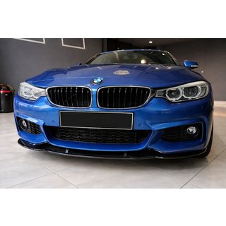 Lip spojler sprednjega odbijača Lip EuroCap (za M-Sport, 2014-2017, sijajno črna) BMW serija 4 F32/F33/F36 2012–2020 fotografija 1