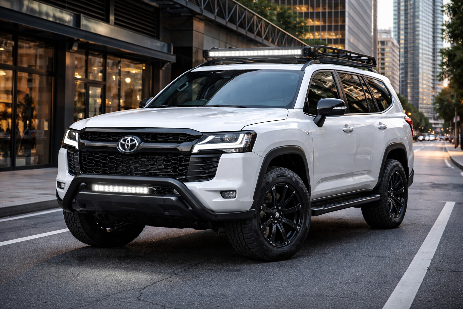 Začetna nadgradnja Toyota Land Cruiser 300 za mesto brez kiča