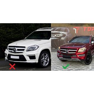 Sprednja maska GT Panamericana (za GL Low) Mercedes GL/GLS razred X166 2012–2019 fotografija 2