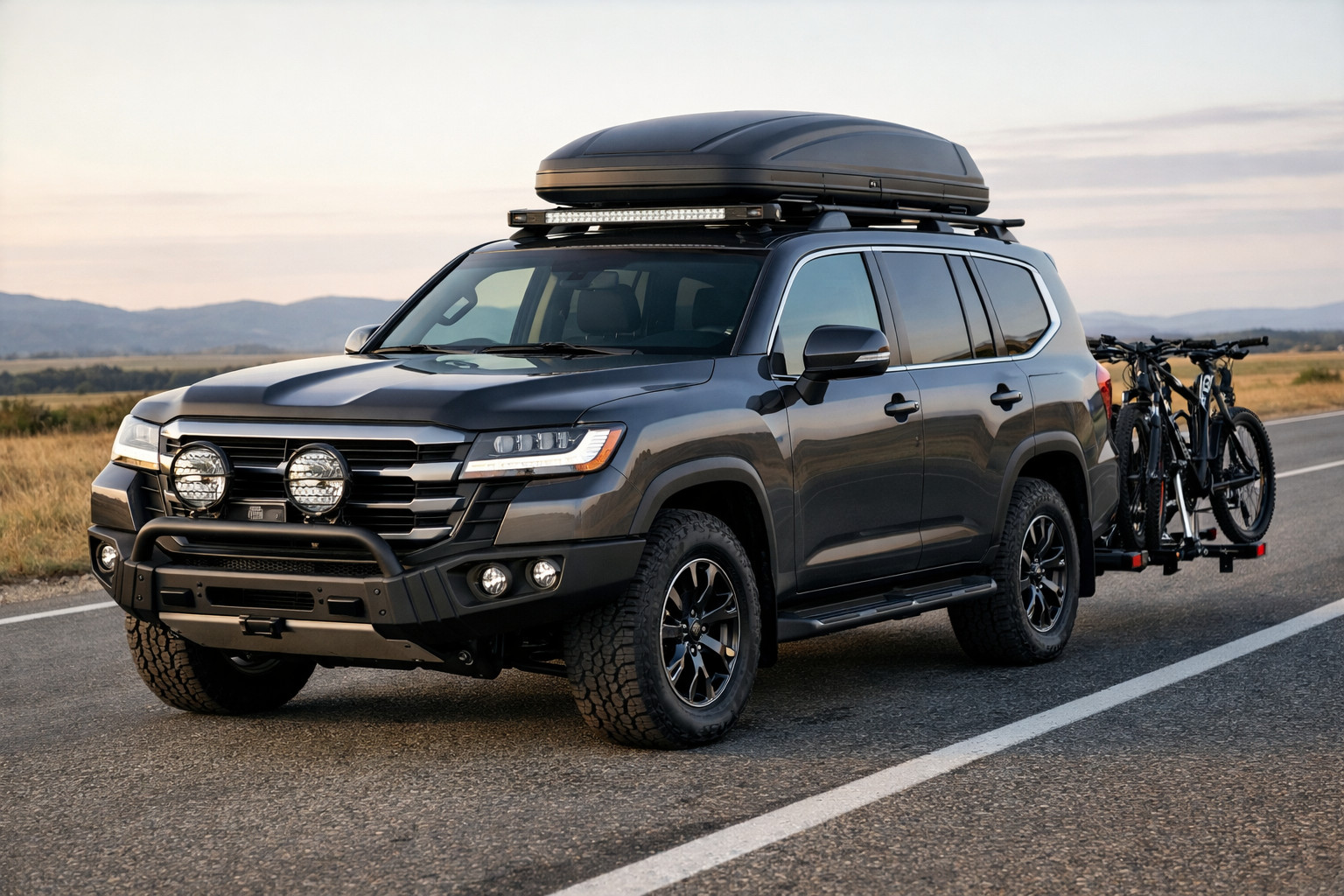 Kaj namestiti na Toyota Land Cruiser 300 za avtocesto