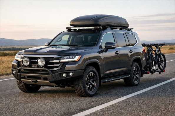 Kaj namestiti na Toyota Land Cruiser 300 za avtocesto Fotografija 1