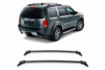 Honda Pilot 2008–2015 Strešni nosilec (prečke) za OEM strešne letve (2 kos) fotografija 2