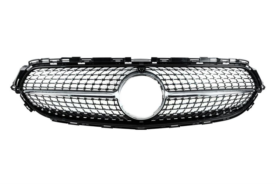 Mercedes Razred E W213 2016–2023 Sprednja maska Diamond Silver (za Base, 2020-2023) Image
