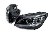 Mercedes C-class W205 2014–2021 Sprednji žarometi z moduli Full LED (za HALOGEN, 2 kos) fotografija 2