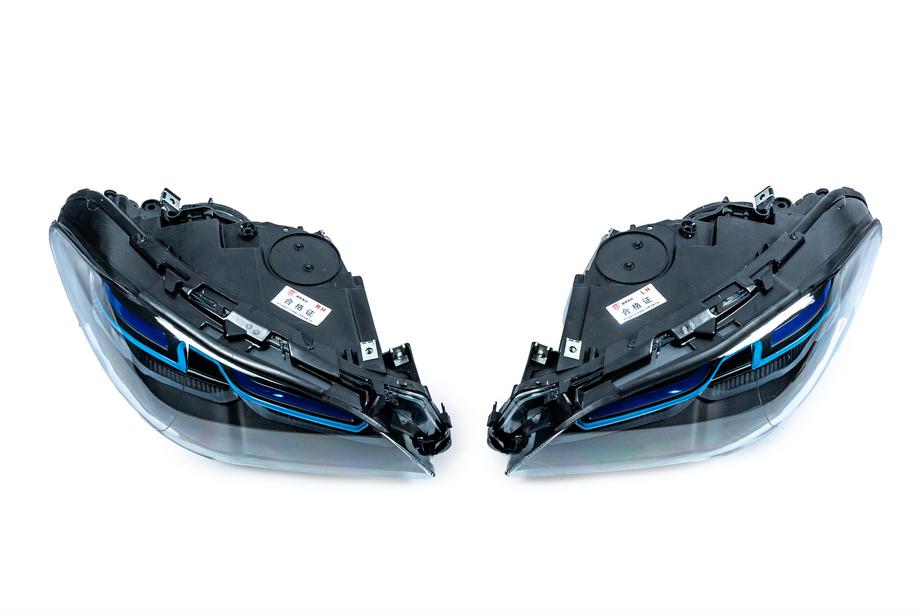 BMW serija 5 F10/F11 2010–2016 Sprednji žarometi Full LED G30 Laser v slogu LCI (2010-2013, 2 kosa) Fotografija 4