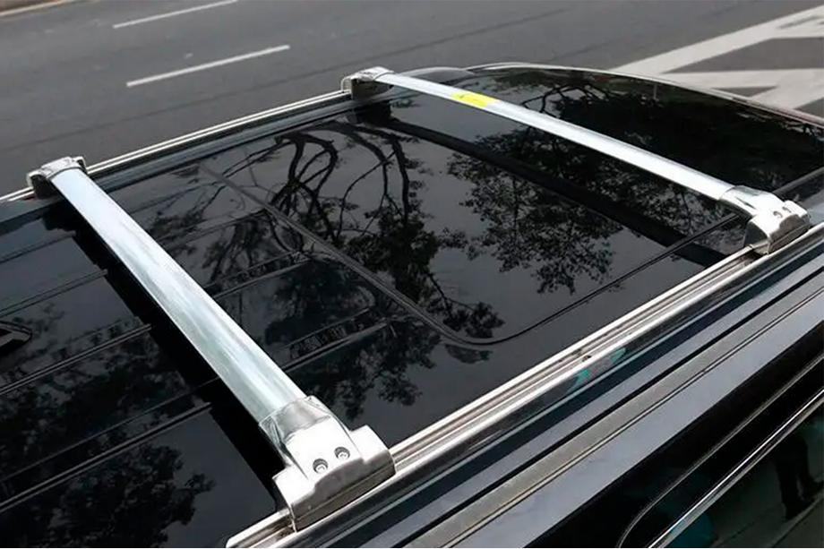 Toyota Land Cruiser 200 2007–2021 Strešni nosilec (prečke) za OEM strešne letve (2 kos) Siva Image