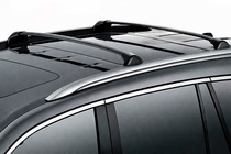 Acura MDX 2013–2020 Strešni prtljažnik (prečne palice) za integrirane strešne nosilce OEM (2 kos) Črna fotografija 1