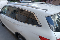 Honda Pilot 2015–2022 Strešni prtljažnik (prečne palice) za integrirane strešne nosilce OEM (2 kos) Siva fotografija 1
